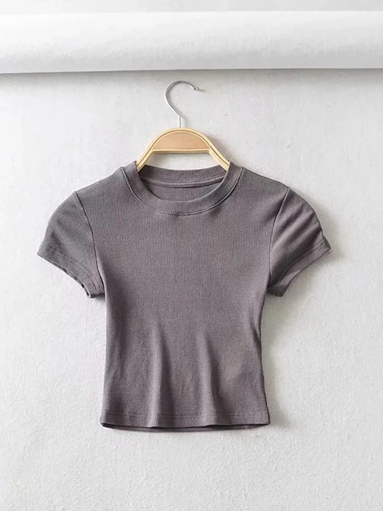 Summer Sexy O-neck T-shirt