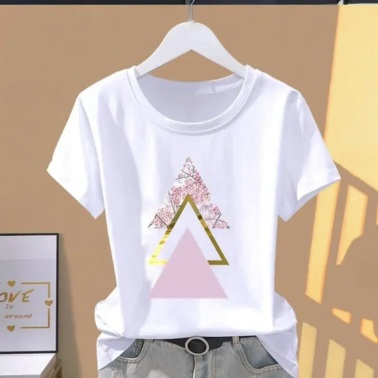 Fashion Casual Short Sleeve T-shirt