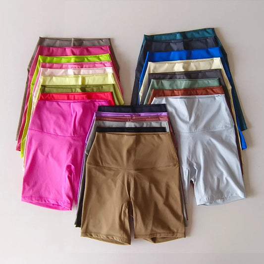 High Waist Yoga Shorts