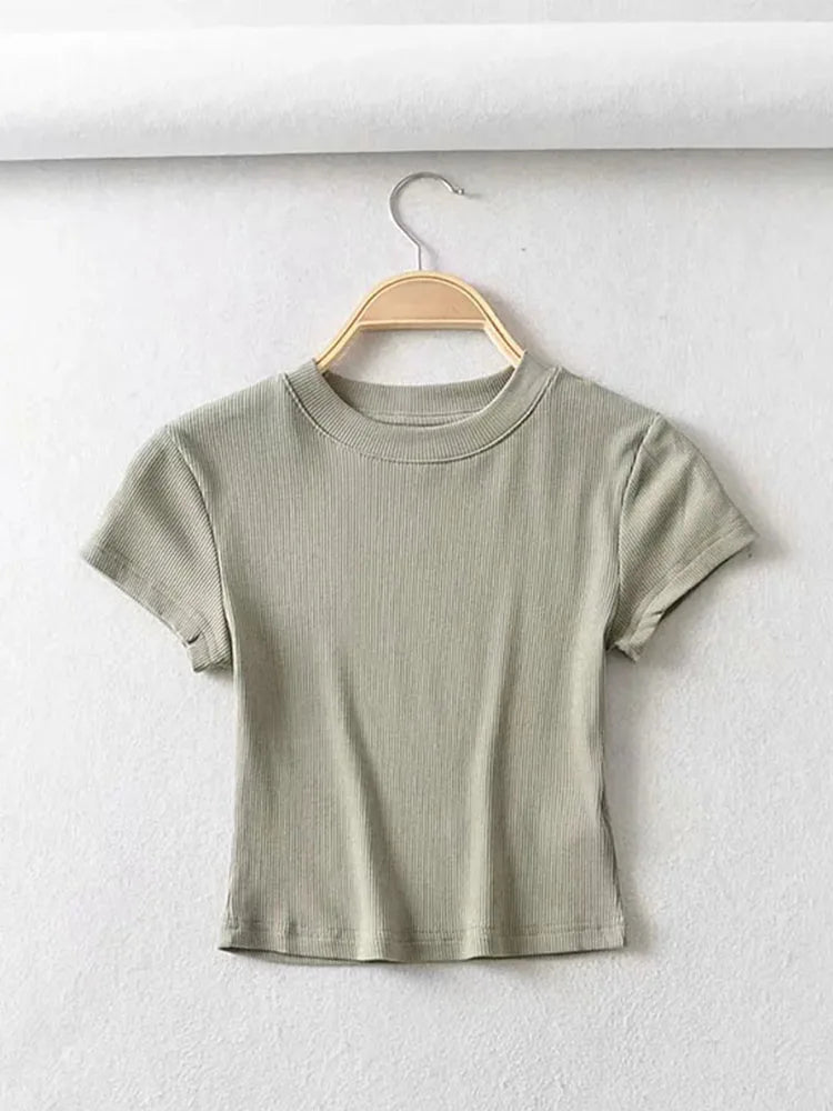 Summer Sexy O-neck T-shirt