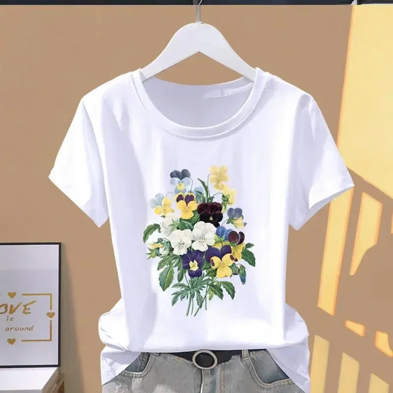 Fashion Casual Short Sleeve T-shirt