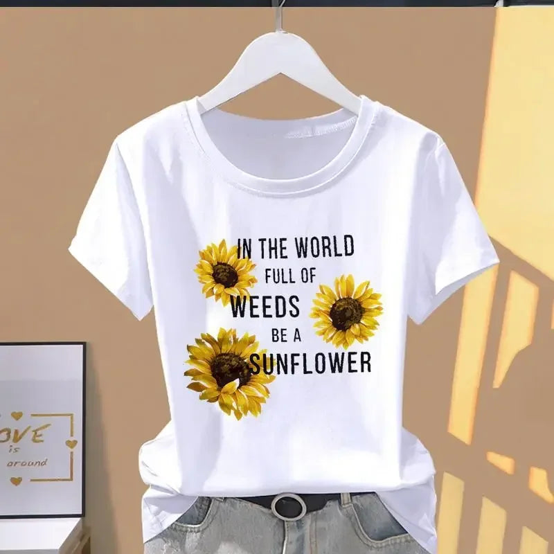 Fashion Casual Short Sleeve T-shirt