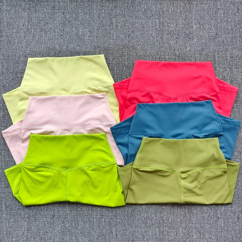 High Waist Yoga Shorts