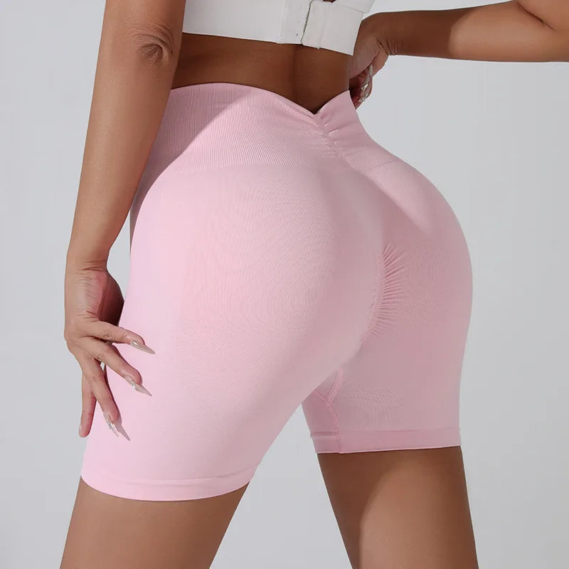 Peach Sports Shorts
